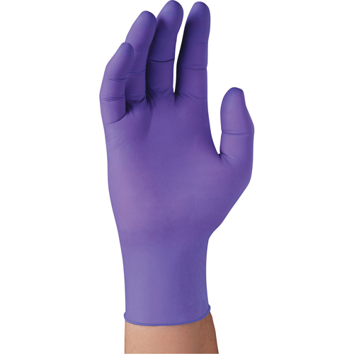 Gants d'examen Kimtech, T-petit, Nitrile, 6 mils, Sans poudre, Mauve, Classe 2 R.M.G. Prévention
