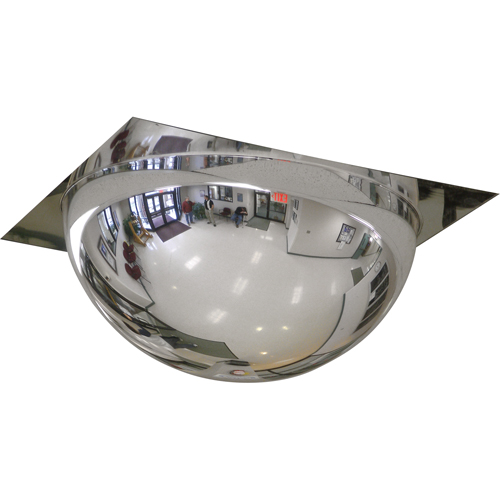 Drop-In Ceiling Panel Dome, Full Dome, Open Top, 24" Diameter R.M.G. Prévention