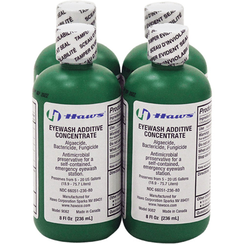 Bouteille d'additif bact&eacute;riostatique, 8 oz R.M.G. Prévention