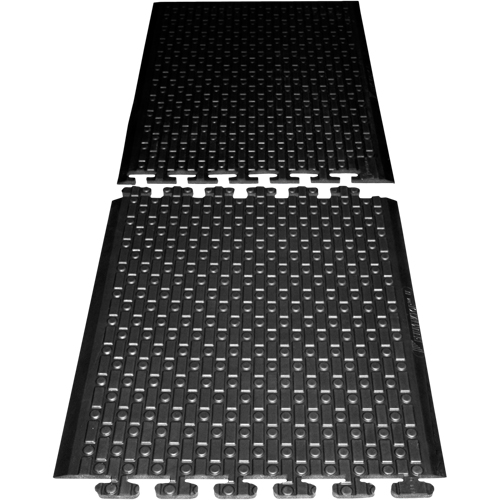 Rejuvenator Connect No. 502 Matting, Polyurethane, 3' W x 3' L, 5/8" Thick, Black R.M.G. Prévention