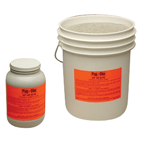Produit d'&eacute;tanchi&eacute;t&eacute; Plug N'Dike, Granules, 5 gal. R.M.G. Prévention