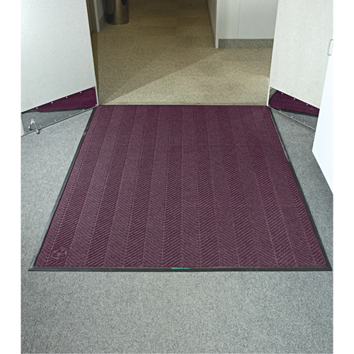 Tapis Waterhog Eco Elite, Essuie-pieds/grattoir, 3' x 20' x 3/8", Marron R.M.G. Prévention