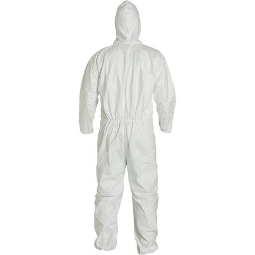 Hooded Coveralls, 4X-Large, White, Tyvek&reg; 400 R.M.G. Prévention