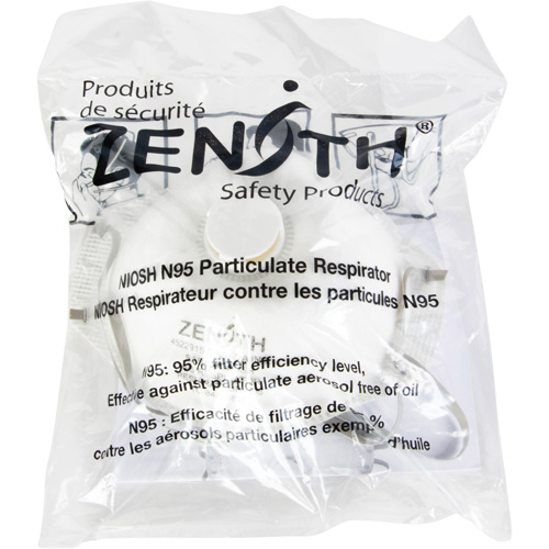 Particulate Respirator - Vend Pack, N95, NIOSH Certified, Medium/Large R.M.G. Prévention