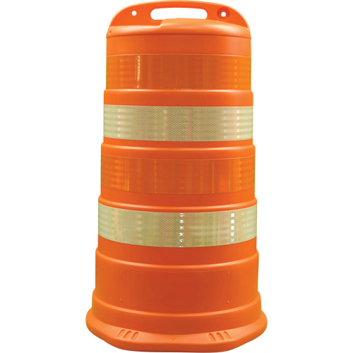 Barils pour canalisation du trafic Trailboss, Hauteur 41,27'', Orange R.M.G. Prévention