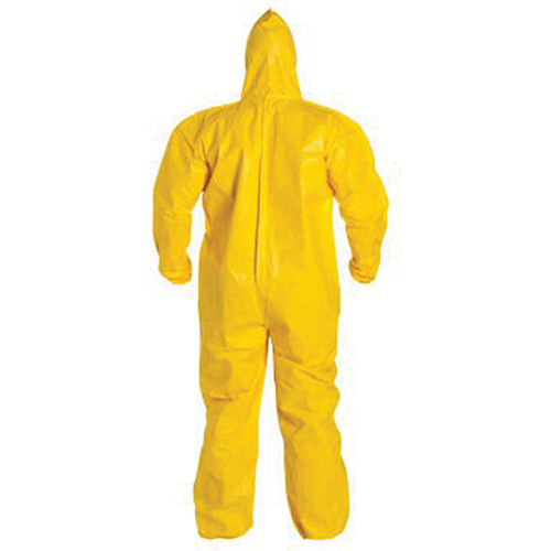 Hooded Coveralls, Tychem&reg; 2000, 3X-Large, Yellow R.M.G. Prévention