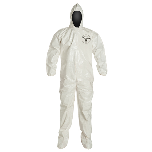 Tychem&reg; 4000 Coveralls, 2X-Large, White R.M.G. Prévention