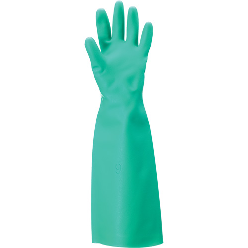Solvex&reg; 37-185 Gloves, Size X-Large/10, 18" L, Nitrile, 22-mil R.M.G. Prévention