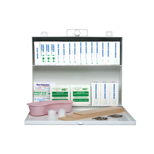 Recharge pour trousse de luxe &agrave; la r&eacute;glementation de premiers soins, WSIB Ontario, Classe 1 R.M.G. Prévention