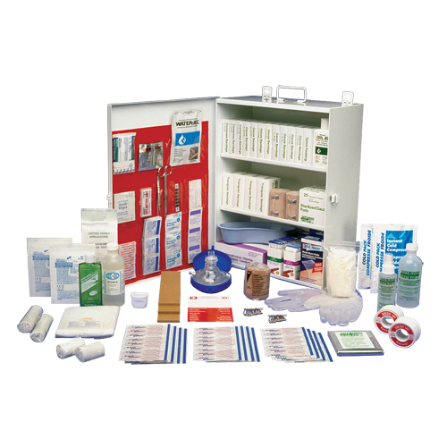 Workplace Deluxe First Aid Kits, Class 1 Medical Device, Metal Box R.M.G. Prévention