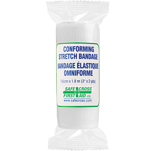 Bandages &eacute;lastiques moulants, Couper au besoin lo x 3" la, Classe 1 R.M.G. Prévention