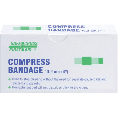 Bandages compressifs, 4" lo x 4" la R.M.G. Prévention