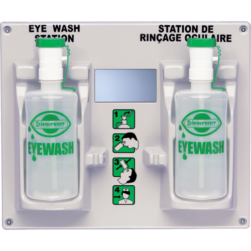 Eyewash Station and Bottle R.M.G. Prévention