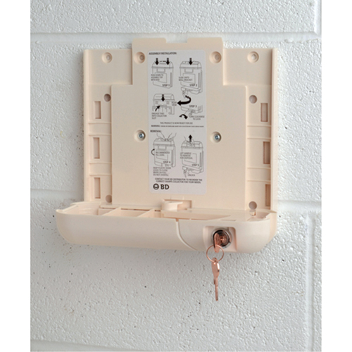 Boîtes pour objets pointus & tranchants BD - support R.M.G. Prévention