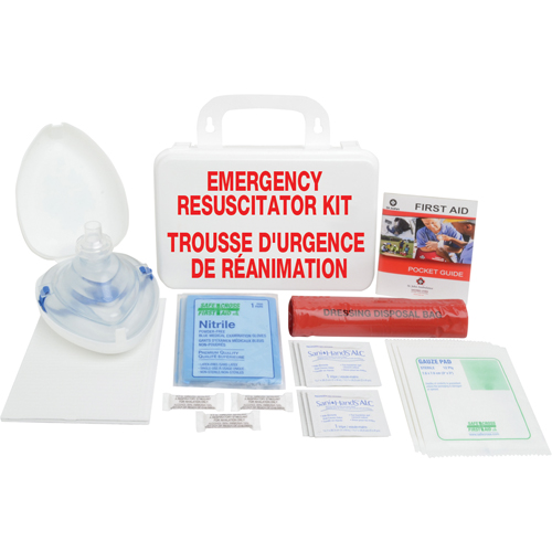 Trousses de r&eacute;animation d'urgence R.M.G. Prévention