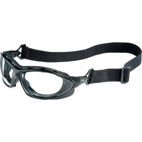 Uvex&reg; Seismic&reg; Safety Goggles, Clear Lens, Anti-Scratch, Closed Vent R.M.G. Prévention