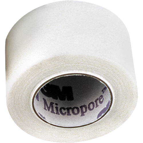 Ruban chirurgical hypoallerg&eacute;nique Micropore de 3M, Classe 1, 30' lo x 1/2" la R.M.G. Prévention
