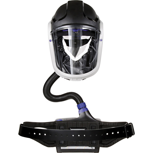 Trousse industrielle lourde pour APR motoris&eacute; TR-600 de Versaflo, Capuchon & visi&egrave;re, Pile Lithium-ion R.M.G. Prévention