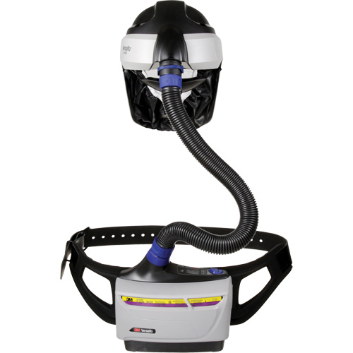 Trousse industrielle lourde pour APR motoris&eacute; TR-600 de Versaflo, Capuchon & visi&egrave;re, Pile Lithium-ion R.M.G. Prévention