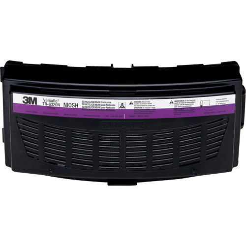 Cartouche pour appareils de protection respiratoire (APR) &agrave; &eacute;puration d'air motoris&eacute; Versaflo, Gaz acide/Filtre P100, Paquet de 1 R.M.G. Prévention