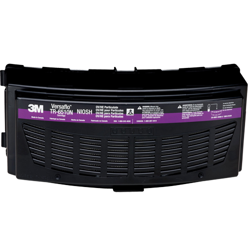 Cartouche pour appareils de protection respiratoire (APR) &agrave; &eacute;puration d'air motoris&eacute; Versaflo, Vapeur organique, Paquet de 1 R.M.G. Prévention