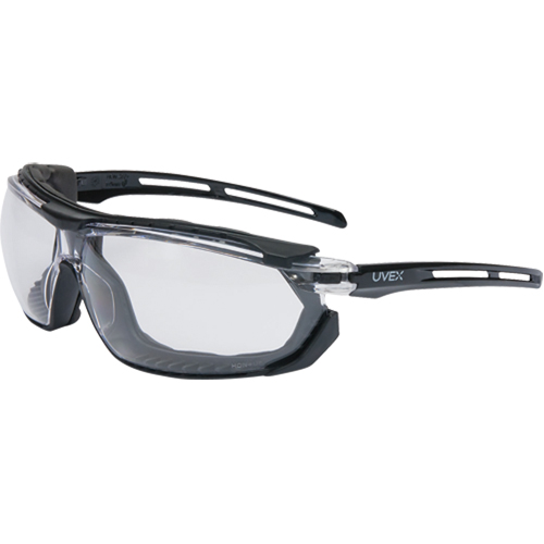 Lunettes de s&eacute;curit&eacute; &eacute;tanches Uvex Tirade, Lentille Transparent, Antibu&eacute;e, ANSI Z87+/R&eacute;pond ou surpasse la norme CSA Z94.3 R.M.G. Prévention