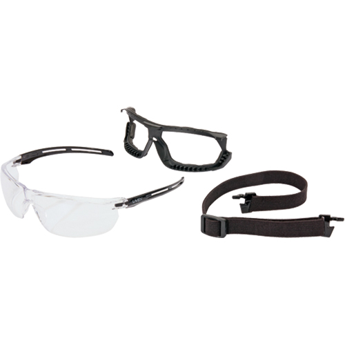 Lunettes de s&eacute;curit&eacute; &eacute;tanches Uvex Tirade, Lentille Transparent, Antibu&eacute;e, ANSI Z87+/R&eacute;pond ou surpasse la norme CSA Z94.3 R.M.G. Prévention