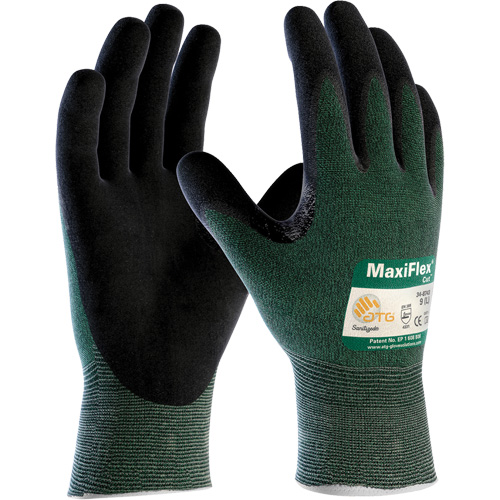 Gants en tricot sans coutures MaxiFlex Cut ATG, T-petit, Calibre 15, Rev&ecirc;tement Mousse de nitrile, ANSI/ISEA 105 niveau 2/EN 388 niveau 3 R.M.G. Prévention