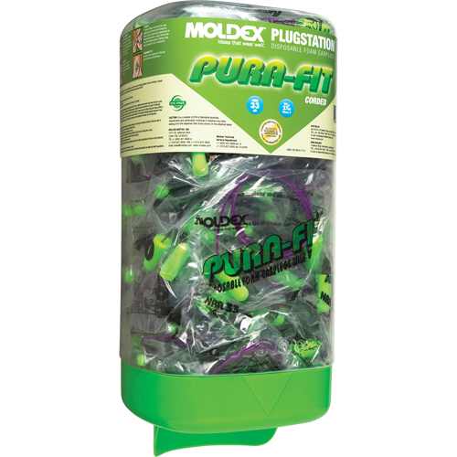 PlugStation&reg; with Corded Pura-Fit&reg; Earplugs R.M.G. Prévention