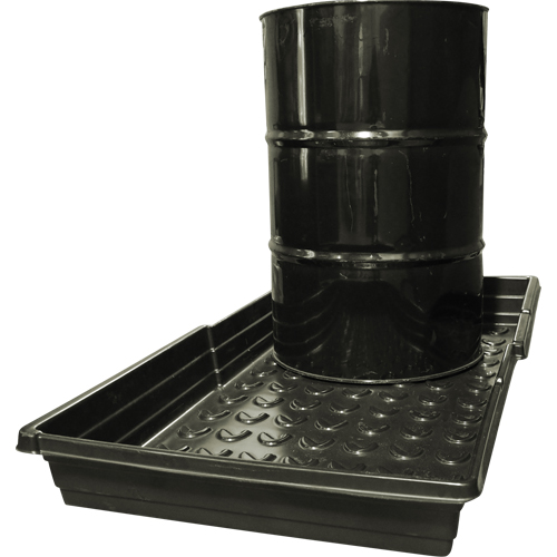 Drum Decks, 30.5" L x 57" W x 6" H, 33 US gal. Spill Capacity R.M.G. Prévention
