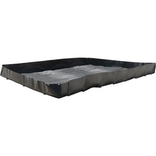 Bermes &eacute;conomiques, Capacit&eacute; 119 gal., 4' la x 4' lo x 12" h, Support en L R.M.G. Prévention
