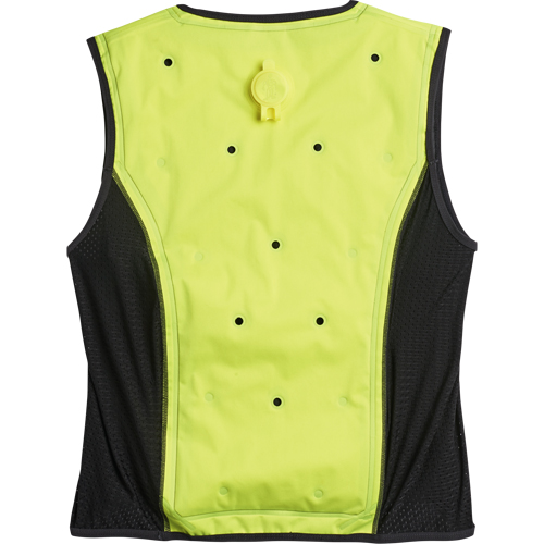 Vestes refroidissantes &agrave; &eacute;vaporation s&egrave;che Chill-Its 6685, T-Grand, Jaune lime haute visibilit&eacute; R.M.G. Prévention