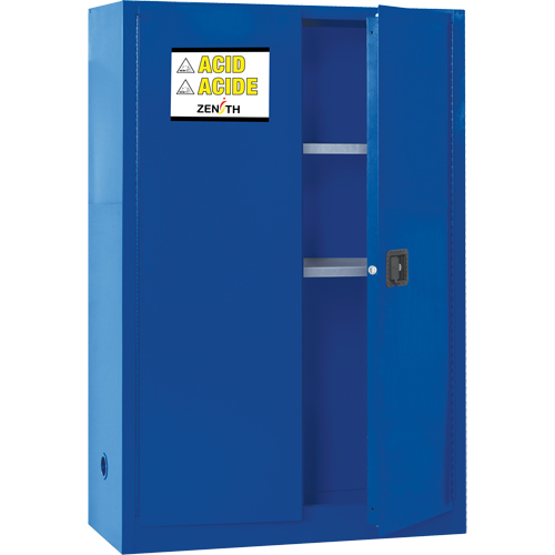 Corrosive Liquids Cabinet, 45 gal., 43" x 65" x 18" R.M.G. Prévention