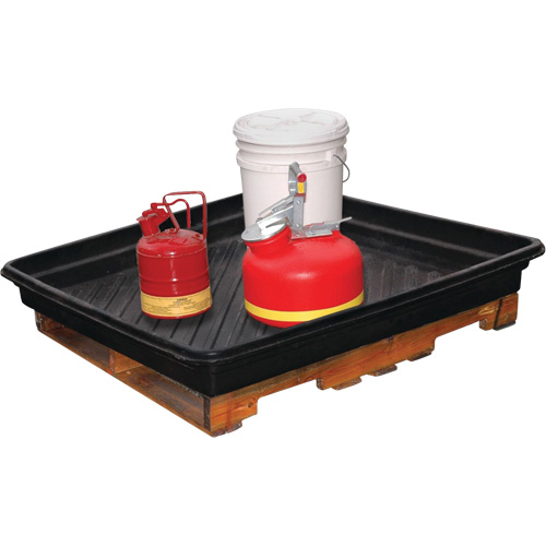 Plateaux Ultra-Utility Trays, 40" lo x 48" la x 3,5" h, Cap. de d&eacute;versement 30 gal. US R.M.G. Prévention