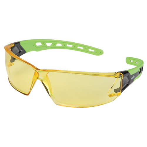 Lunettes de s&eacute;curit&eacute; s&eacute;rie Z2500, Lentille Ambr&eacute;e, Anti-&eacute;gratignures, ANSI Z87+/R&eacute;pond ou surpasse la norme CSA Z94.3 R.M.G. Prévention