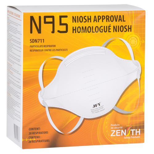 Particulate Respirator, N95, NIOSH Certified, Medium/Large R.M.G. Prévention