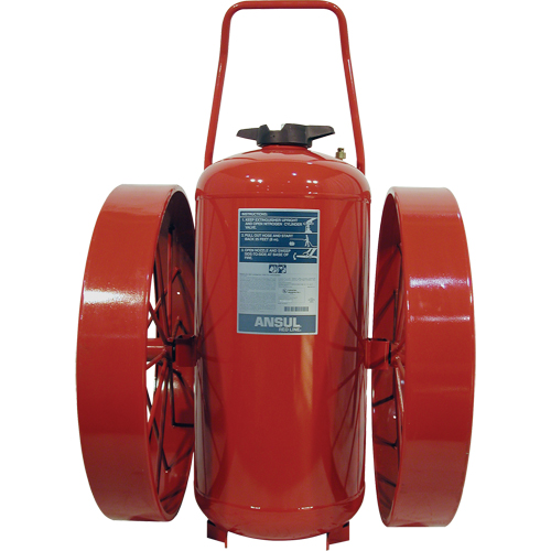 Red Line&reg; Wheeled Fire Extinguishers, BC, 300 lbs. Capacity R.M.G. Prévention