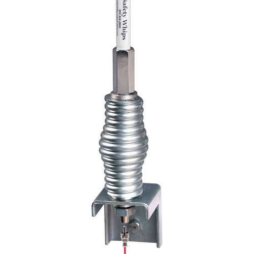 Support porte-drapeau Safety Whip, Fixation Ressort R.M.G. Prévention