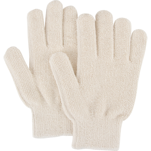 Gants r&eacute;sistants &agrave; la chaleur, Tissu &eacute;ponge, Grand, Prot&egrave;ge jusqu'&agrave; 212° F (100° C) R.M.G. Prévention