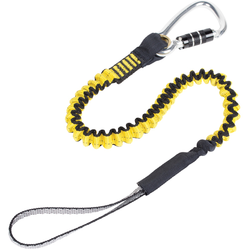 Bungee Tool Tether, Bungee, Carabiner/Loop R.M.G. Prévention