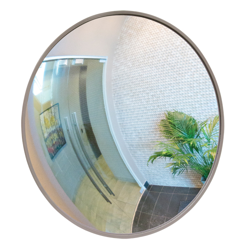 Miroir convexe avec support, Int&eacute;rieur/Ext&eacute;rieur, Diam&egrave;tre 26" R.M.G. Prévention