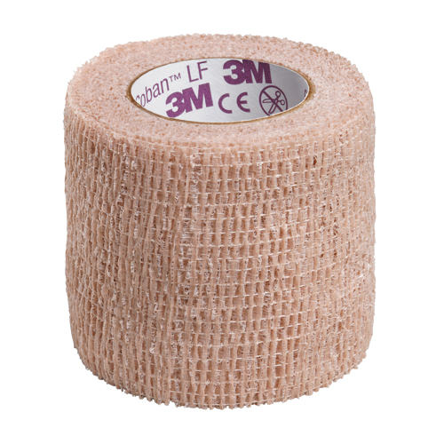 Bandages sans latex Coban, Couper au besoin lo x 2" la, Classe 1, Auto-adh&eacute;rent R.M.G. Prévention