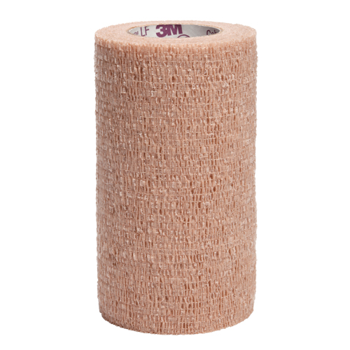 Bandages sans latex Coban, Couper au besoin lo x 4" la, Classe 1, Auto-adh&eacute;rent R.M.G. Prévention