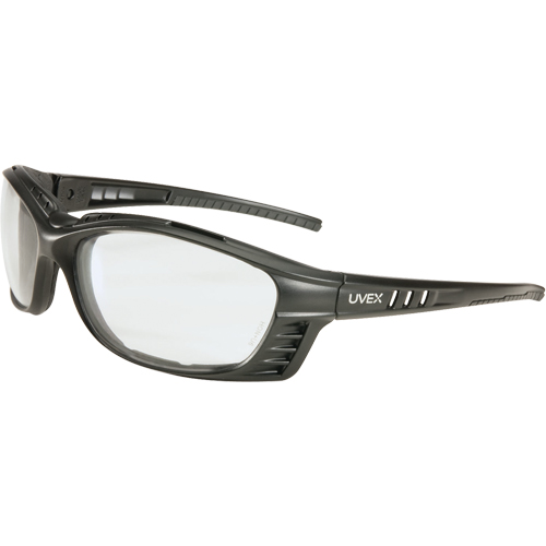 Lunettes de s&eacute;curit&eacute; Uvex Livewire avec lentilles HydroShield, Lentille Transparent, Antibu&eacute;e, ANSI Z87+/R&eacute;pond ou surpasse la norme CSA Z94.3 R.M.G. Prévention