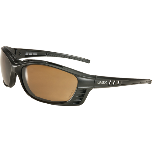 Lunettes de s&eacute;curit&eacute; Uvex Livewire avec lentilles HydroShield, Lentille Espresso, Antibu&eacute;e, R&eacute;pond ou surpasse la norme CSA Z94.3 R.M.G. Prévention