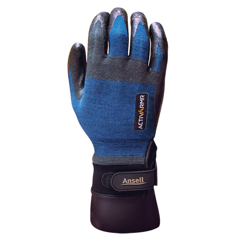 ActivArmr&reg; HVAC 97-002 Gloves, 9/Large, Nitrile Coating, 18 Gauge, Nylon Shell R.M.G. Prévention