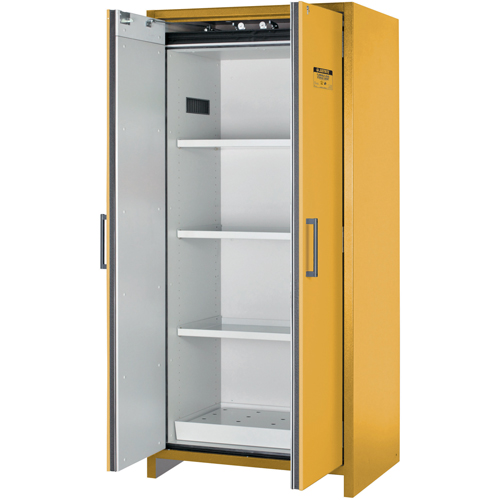 90-Minute EN Safety Storage Cabinet, 30 gal., 2 Door, 35.16" W x 76.89" H x 24.21" D R.M.G. Prévention