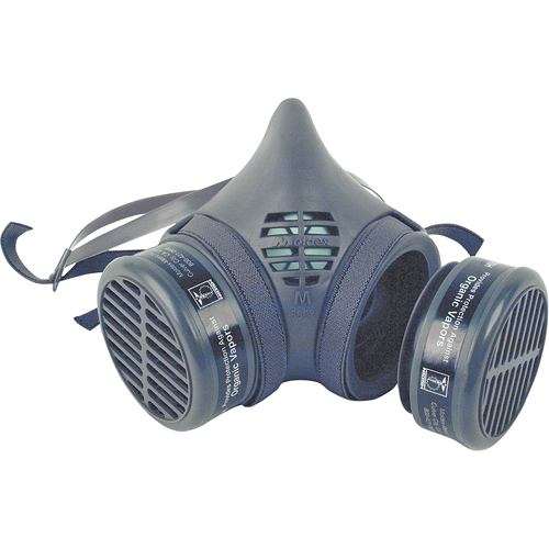 Respirateur &agrave; demi-masque assembl&eacute; de la s&eacute;rie 8000, &eacute;lastom&egrave;re/Thermoplastique, Moyen R.M.G. Prévention