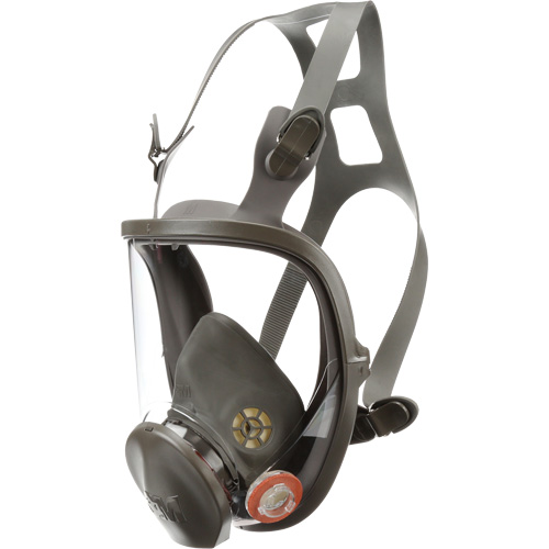Respirateur r&eacute;utilisable &agrave; masque complet s&eacute;rie 6000, &eacute;lastom&egrave;re/Silicone/Thermoplastique, Moyen R.M.G. Prévention