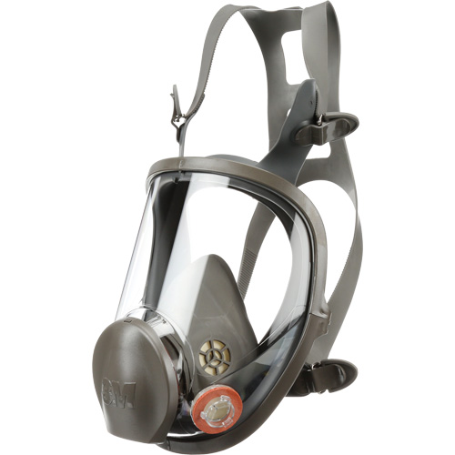 Respirateur r&eacute;utilisable &agrave; masque complet s&eacute;rie 6000, &eacute;lastom&egrave;re/Silicone/Thermoplastique, Grand R.M.G. Prévention